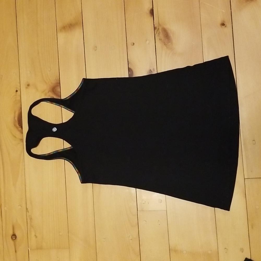 lululemon •Rainbow workout tank | S